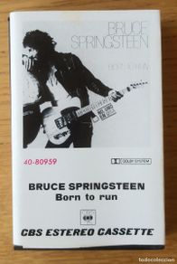 Old Cassettes: BRUCE SPRINGSTEEN: ” BORN TO RUN” - CASSETE - 1975